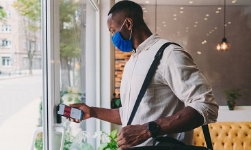 Ouverture de porte avec accès digital